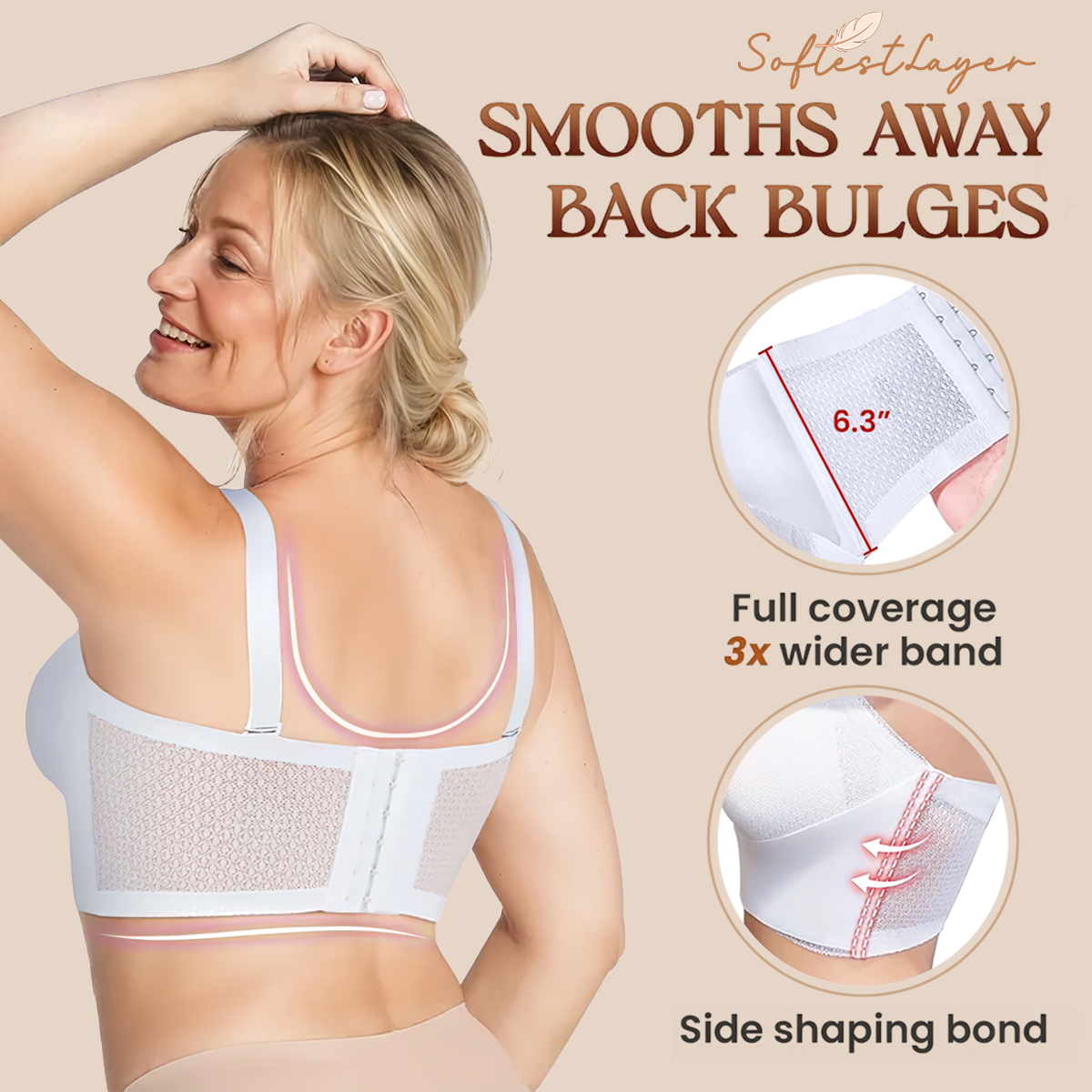 SoftestLayer™ - Multi-Style Strapless Push-Up Bra