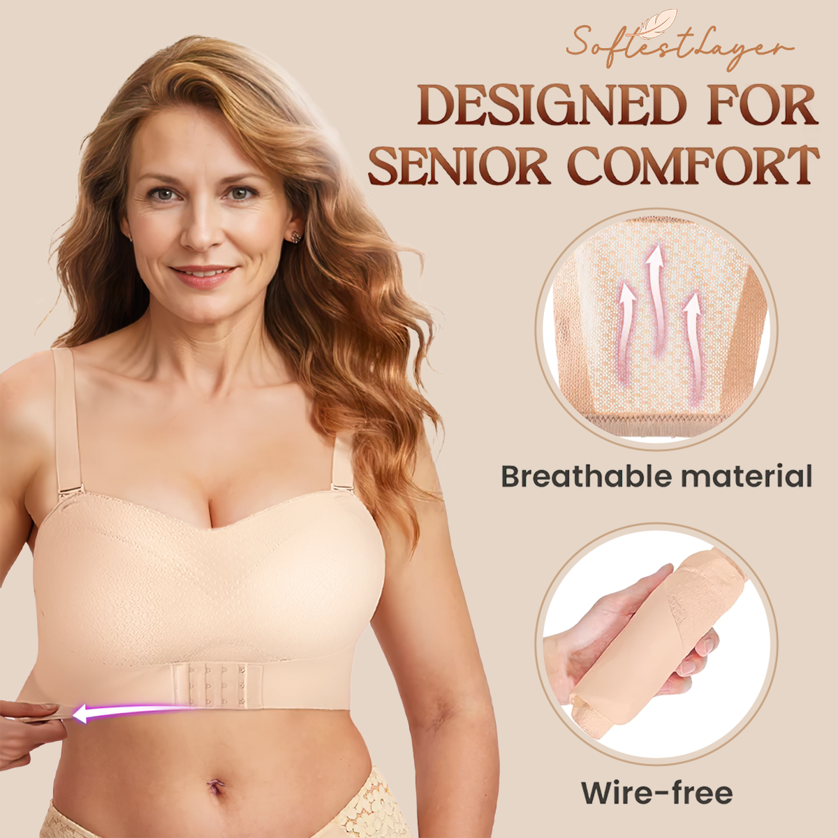 SoftestLayer™ - Multi-Style Strapless Push-Up Bra