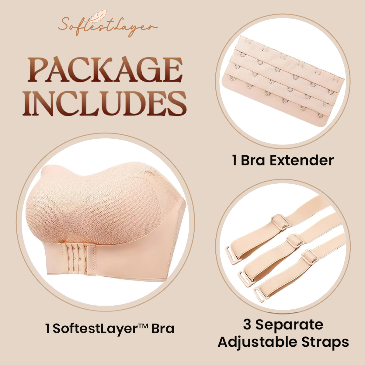 SoftestLayer™ - Multi-Style Strapless Push-Up Bra