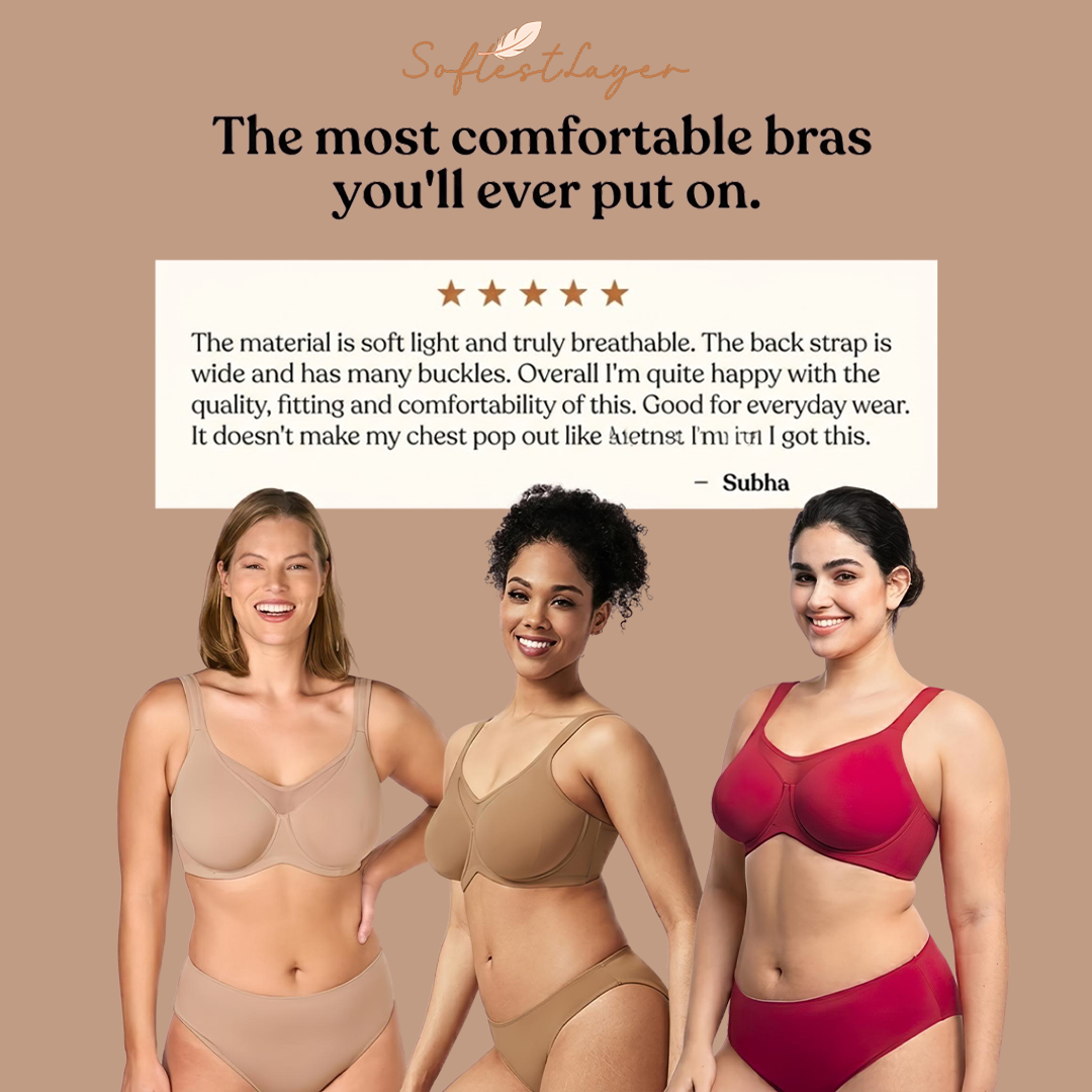 SoftestLayer™ - Smooth Light Minimizer Bra